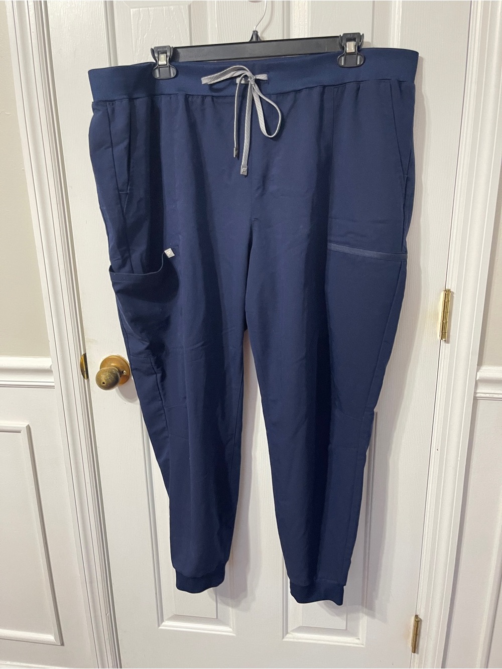 Fabletics Scrub Pants Women 3X Navy Blue High Rise On Call Jogger